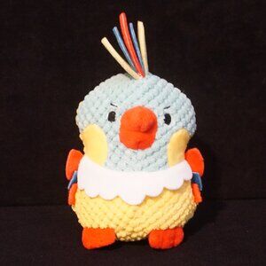 Stuffed Cockatoo Dog Toy for Medium Size Dogs